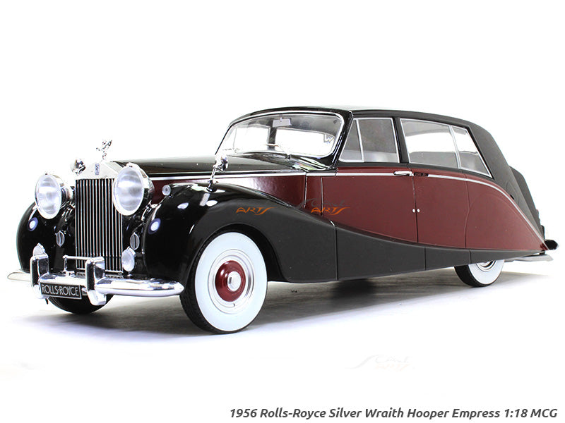 1956 Rolls-Royce Silver Wraith Hooper Empress red 1:18 MCG diecast Sca