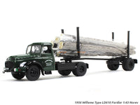 1956 Willeme Type LD610 Fardier 1:43 Norev diecast scale model truck.