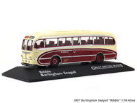 1957 Burlingham Seagull Ribble 1:76 Atlas diecast scale model bus.