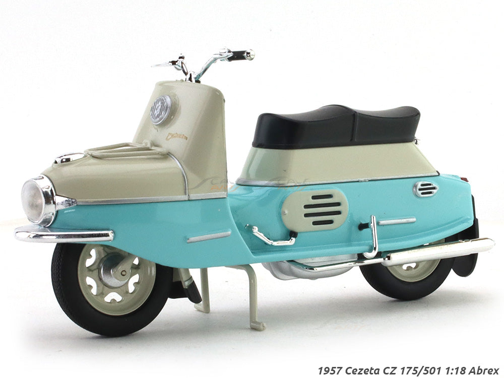 ハル① 1957 Cezeta CZ 175/501 1:18 Abrex diecast Scale Model Bike