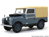 1957 Land Rover Series I grey 1:18 MCG scale model car