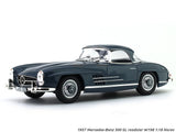 1957 Mercedes-Benz 300 SL roadster W198 blue 1:18 Norev diecast scale model collectible