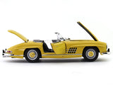 1957 Mercedes-Benz 300 SL roadster W198 yellow 1:18 Norev diecast scale model collectible