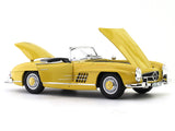 1957 Mercedes-Benz 300 SL roadster W198 yellow 1:18 Norev diecast scale model collectible