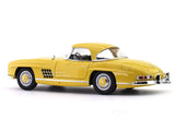 1957 Mercedes-Benz 300 SL roadster W198 yellow 1:18 Norev diecast scale model collectible
