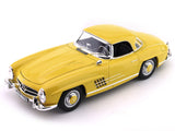 1957 Mercedes-Benz 300 SL roadster W198 yellow 1:18 Norev diecast scale model collectible