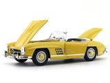 1957 Mercedes-Benz 300 SL roadster W198 yellow 1:18 Norev diecast scale model collectible