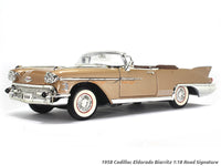 1958 Cadillac Eldorado Biarritz 1:18 Road Signature Yatming diecast scale model car.
