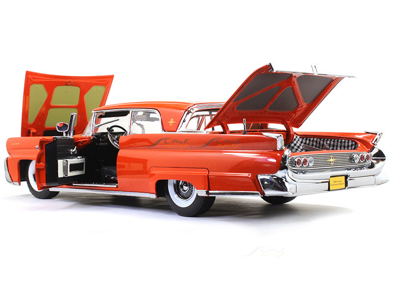 1958 Lincoln Continental MK III red 1:18 Sunstar diecast Scale
