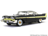 1958 Plymouth Fury 1:18 Motormax diecast scale model car.