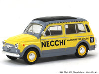 1960 Fiat 500 Giardiniera Necchi 1:43 diecast Scale Model Car.
