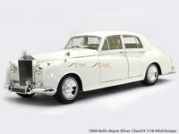 1960 Rolls-Royce Silver Cloud II 1:18 Minichamps diecast Scale Model Car.