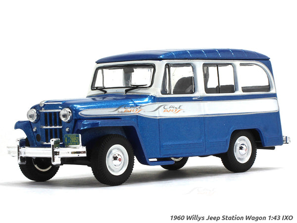 1960 Willys Jeep Station Wagon 1:43 IXO diecast Scale Model Car.