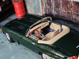 1961 Jaguar E-Type Cabriolet 1:18 Bburago diecast Scale Model car.