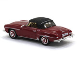 1961 Mercedes-Benz 190 SL W121 BII softtop red 1:87 Ricko HO Scale