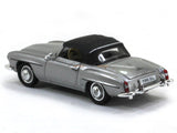 1961 Mercedes-Benz 190 SL W121 BII softtop silver 1:87 Ricko HO Scale