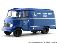 1961 Mercedes-Benz L319 Service Van 1:18 Norev diecast scale model