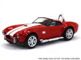 1962 Shelby Cobra 427 S/C 1:43 Shelby Collectibles diecast Scale Model Car
