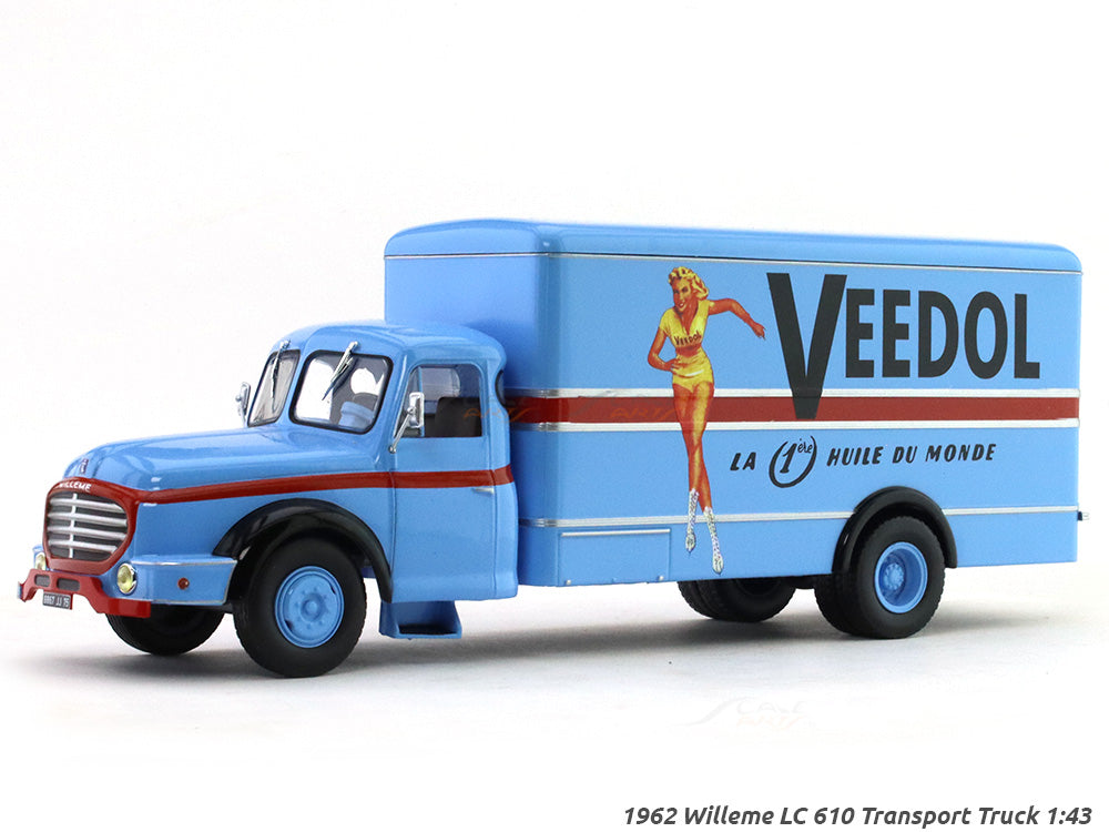 ミニカー 605-007 1/43 CAMION Truck SEMIREMOLQUE 1962-Willeme-LC-610-Transport-
