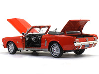 1964 1/2 Ford Mustang orange 1:18 Motormax diecast scale model car