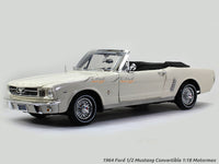 1964 Ford 1/2 Mustang Convertible 1:18 Motormax diecast scale model car.