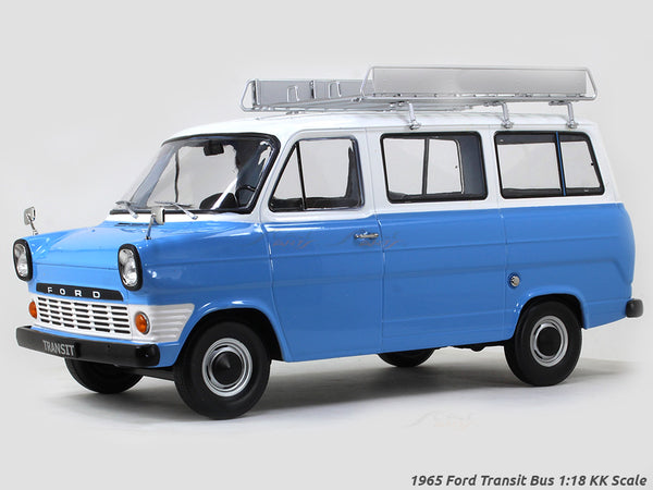 KK-Scale 1:18 Ford Transit Bus Año De Construcción 1965 Azul Claro Blanco Kkdc180464 KK-Scale 1:18 Ford Transit Bus Año De Construcción 1965 Azul Claro Blanco Kkdc180464