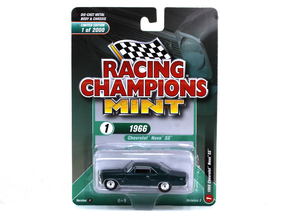 1966 Chevrolet Nova SS 1:64 Racing Champions diecast Scale Model