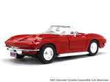 1967 Chevrolet Corvette Convertible 1:24 Motormax diecast scale model car.