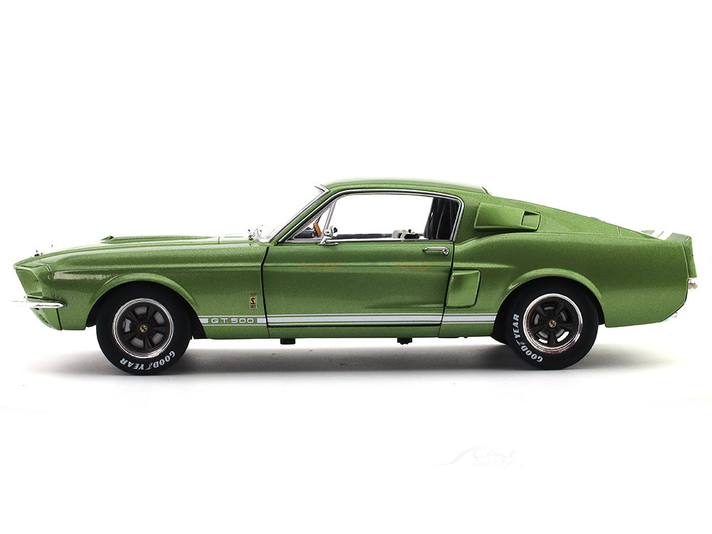 1967 Ford Mustang Shelby GT500 lime green 1:18 Solido diecast scale ...