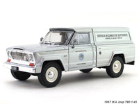 1967 IKA Jeep T80 1:43 diecast scale model pickup collectible.