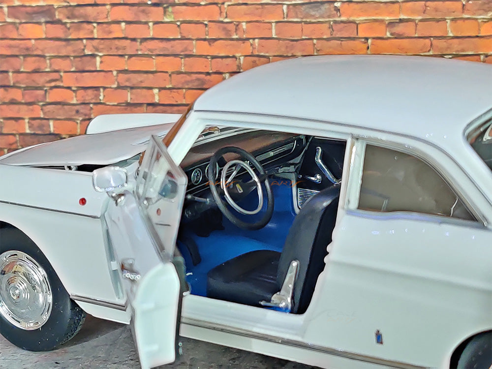 NOREV 1/18 – Peugeot 404 Coupé Bleue, Réf 184745, Occasion