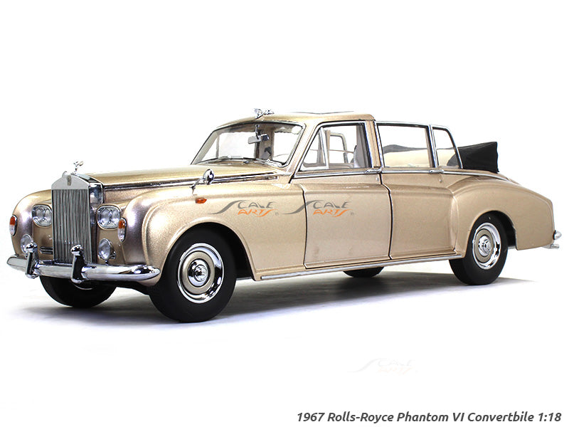 1967 Rolls-Royce Phantom VI Convertible 1:18 diecast Scale Model Car