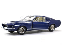 1967 Shelby Mustang GT500 blue 1:18 Solido diecast Scale Model car.