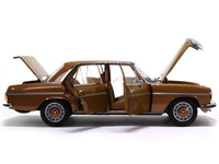 1968-73 Mercedes-Benz 200 W115 golden 1:18 Norev diecast scale model car collectible