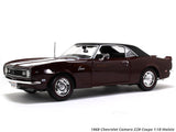 1968 Chevrolet Camaro Z28 Coupe brown 1:18 Maisto diecast Scale Model car