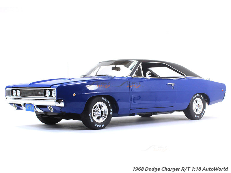 1968 Dodge Charger R/T 1:18 Auto World diecast scale model car