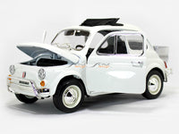 1968 Fiat 500L 1:18 Bburago diecast scale model car collectible.