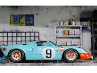 1968 Ford GT40 Gulf Winner LeMans 1:18 Solido diecast Scale Model car.