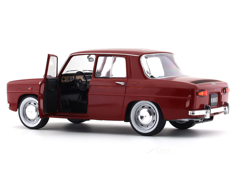 ミニカー Dalia Solido NO.8 SEAT 1500 NO.9 RENAULT 1968 Renault 8 Major red 1:18 Solido diecast Scale Model collectible