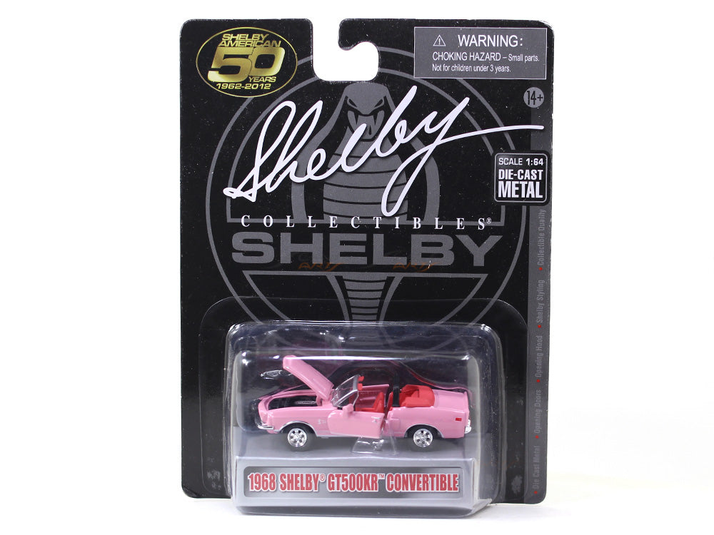 Shelby 1968 GT-500KR ミニカー 1968 Shelby GT500KR Convertible 1:64 Shelby Collectibles