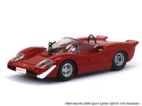 1969 Abarth 2000 Sport Spider SE010 1:43 Hachette diecast Scale Model car.
