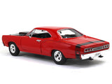 1969 Dodge Coronet SuperBee red 1:24 Motormax diecast scale model car.