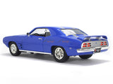 1969 Pontiac Firebird Trans AM blue 1:18 Road Signature Yatming diecast scale model car.