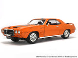 1969 Pontiac Firebird Trans AM orange 1:18 Road Signature Yatming diecast scale model car.