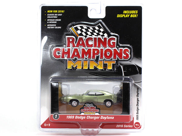 1969 Dodge Charger Daytona 1:64 Racing Champions diecast Scale Model Car.