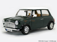 1969 Mini Cooper 1:18 Bburago diecast scale model car.