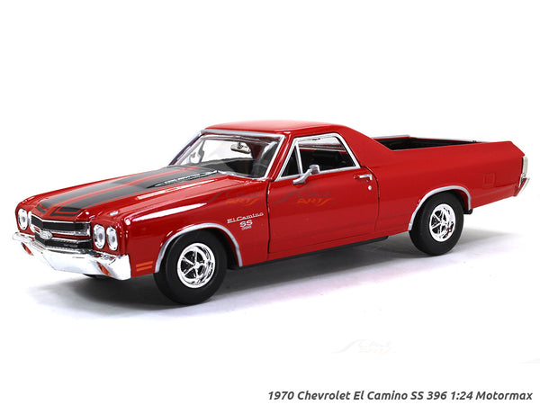 1970 Chevrolet El Camino SS 396 1:24 Motormax diecast scale model car.