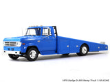 1970 Dodge D-300 Ramp Truck 1:18 ACME scale model collectible.