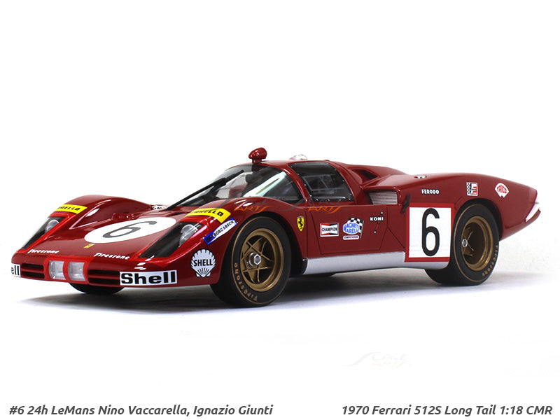 1970 Ferrari 512S Long Tail 1:18 CMR Scale Model Car | Scale Arts India