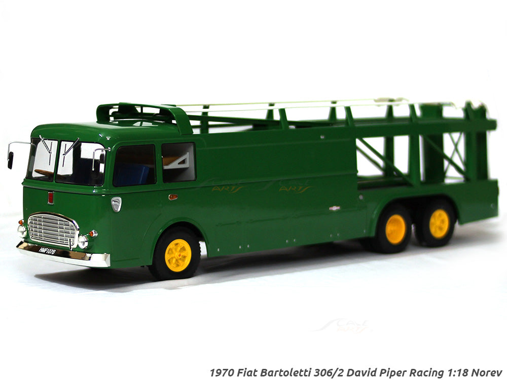 Camion porte voitures BARTOLETTI 306/2 de 1970 de la team David Piper Camion porte voitures BARTOLETTI 306/2 de 1970 de la team David Piper